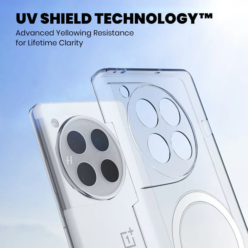 Anti Yellow Clear Case For OnePlus 12 - ShopOnCliQ