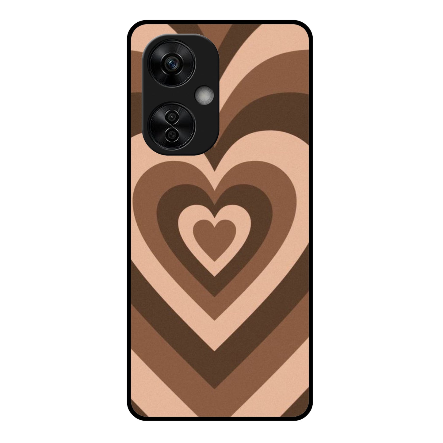 Latte Love Patter Glossy Metal Case Cover Coffee For OnePlus