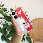 Customize Photo Transparent Silicon Case For iQOO Z7 Pro 5G