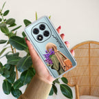 Personalized Hijab Girl Transparent Silicon Case For Redmi Note 13 Pro Plus 5G