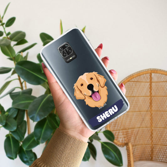 Dog Lovers Customize Transparent Silicon Case For Redmi/Xiaomi