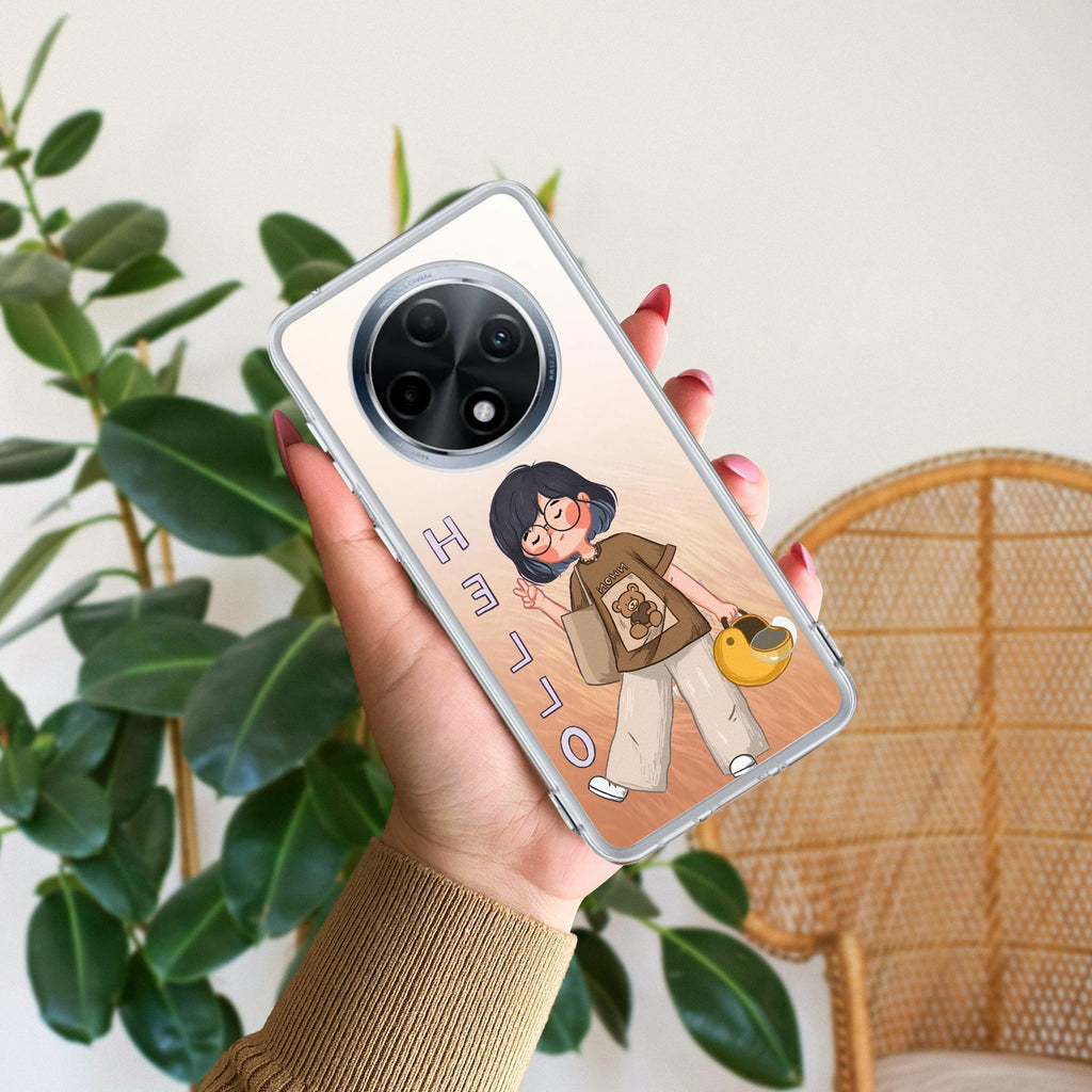 Hello Honey Anti Yellow Case For Oppo F27 5G
