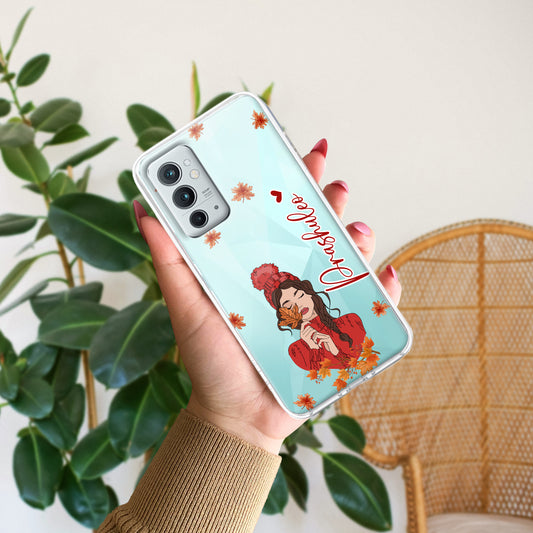 Daisy Flower Customize Transparent Silicon Case For OnePlus