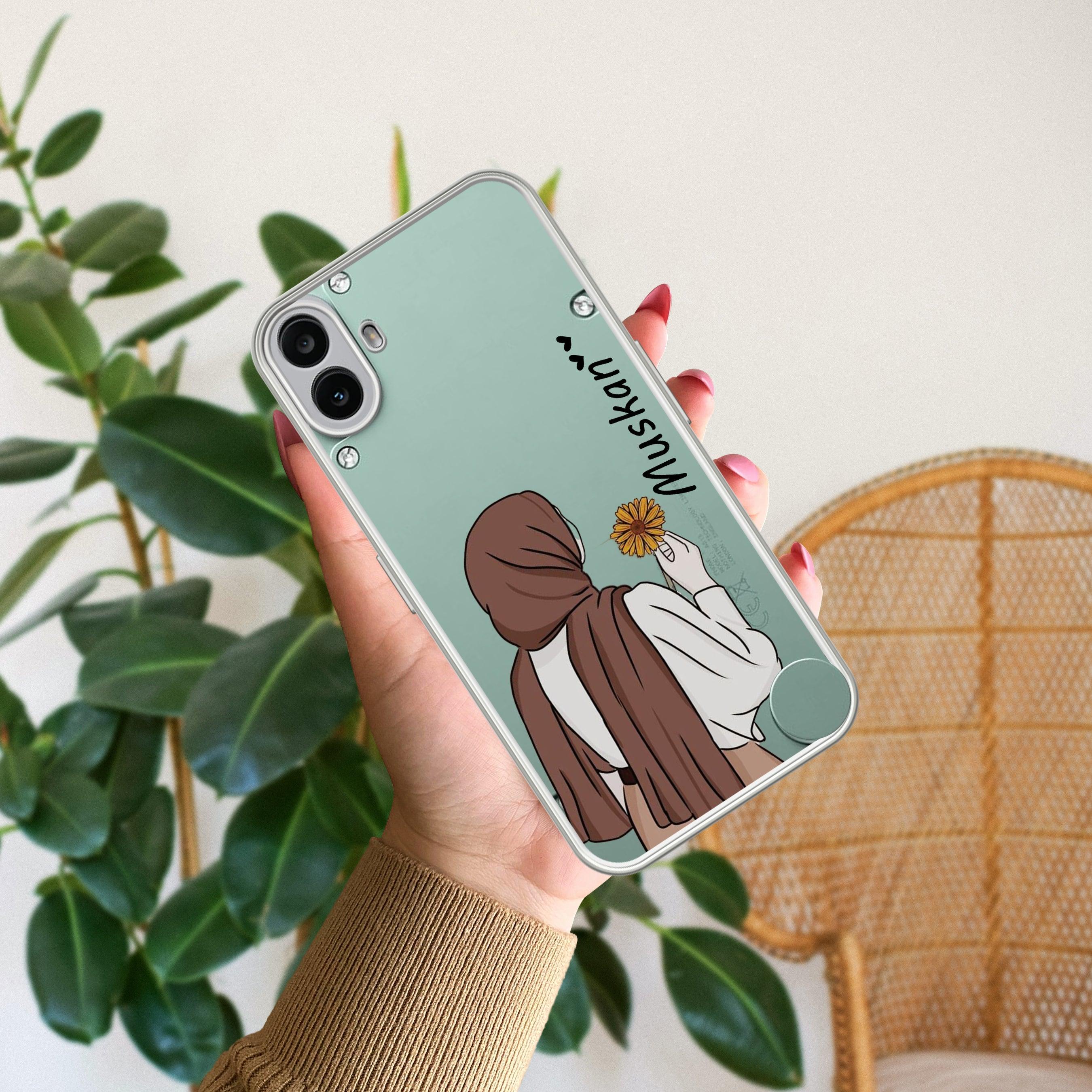 Personalized Hijab Girl Transparent Silicon Case V2 For Nothing - ShopOnCliQ