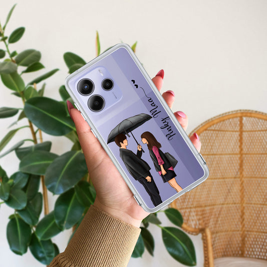 Caring Couple Customize Transparent Silicon Case For Redmi/Xiaomi