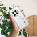 Customize Name Transparent Silicon Case For OnePlus - ShopOnCliQ