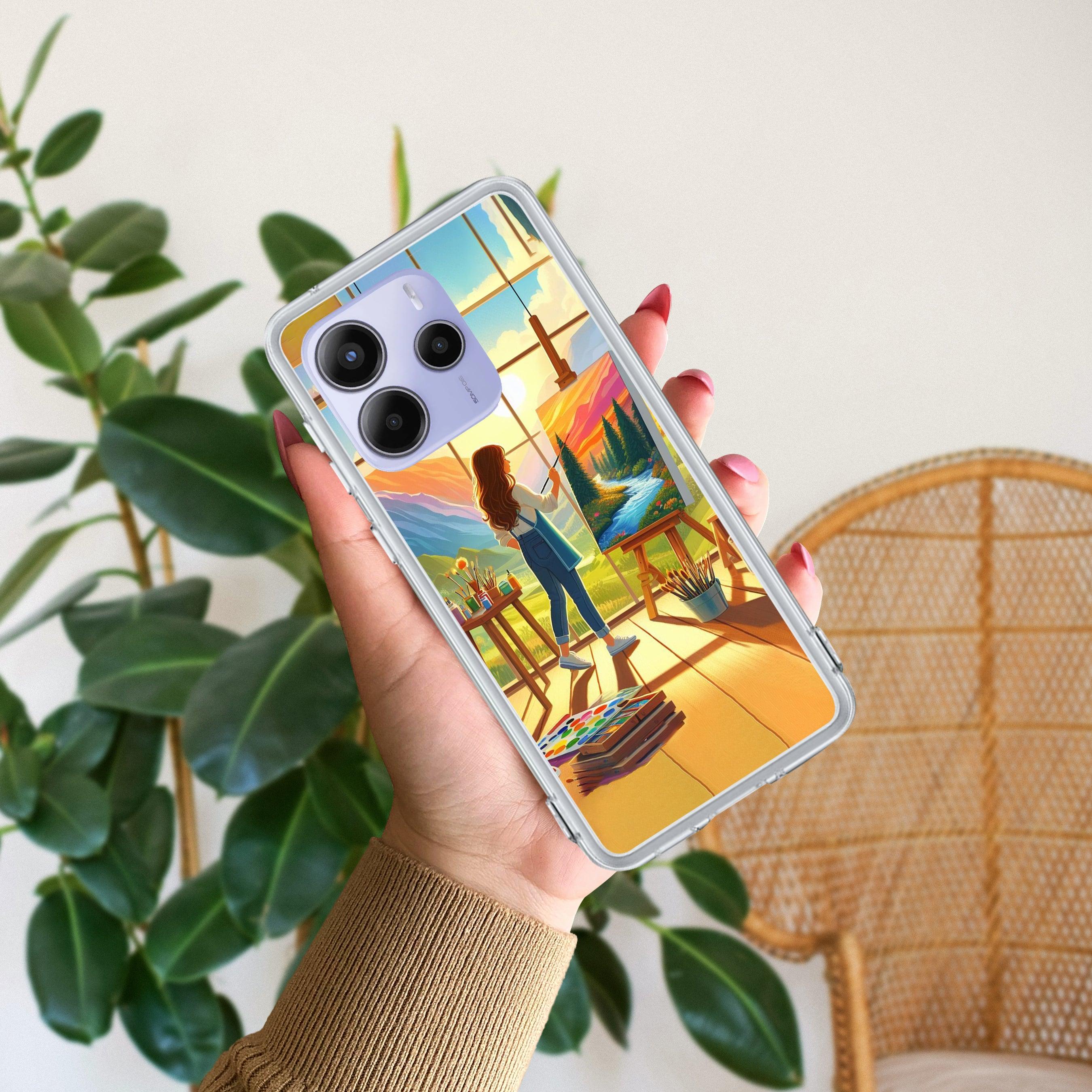 Canvas of Dreams Transparent Silicon Case For Redmi/Xiaomi - ShopOnCliQ