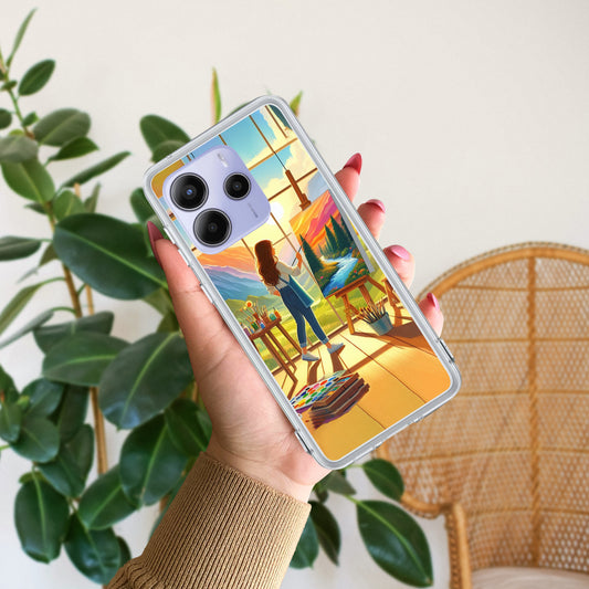 Canvas of Dreams Transparent Silicon Case For Redmi/Xiaomi