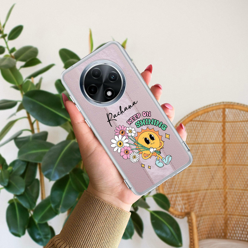 Keep Shining Customize Anti Yellow Case For Oppo F27 Pro Plus 5G