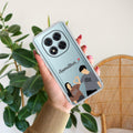 Dreamy Duo Customize Transparent Silicon Case For Mi 10i