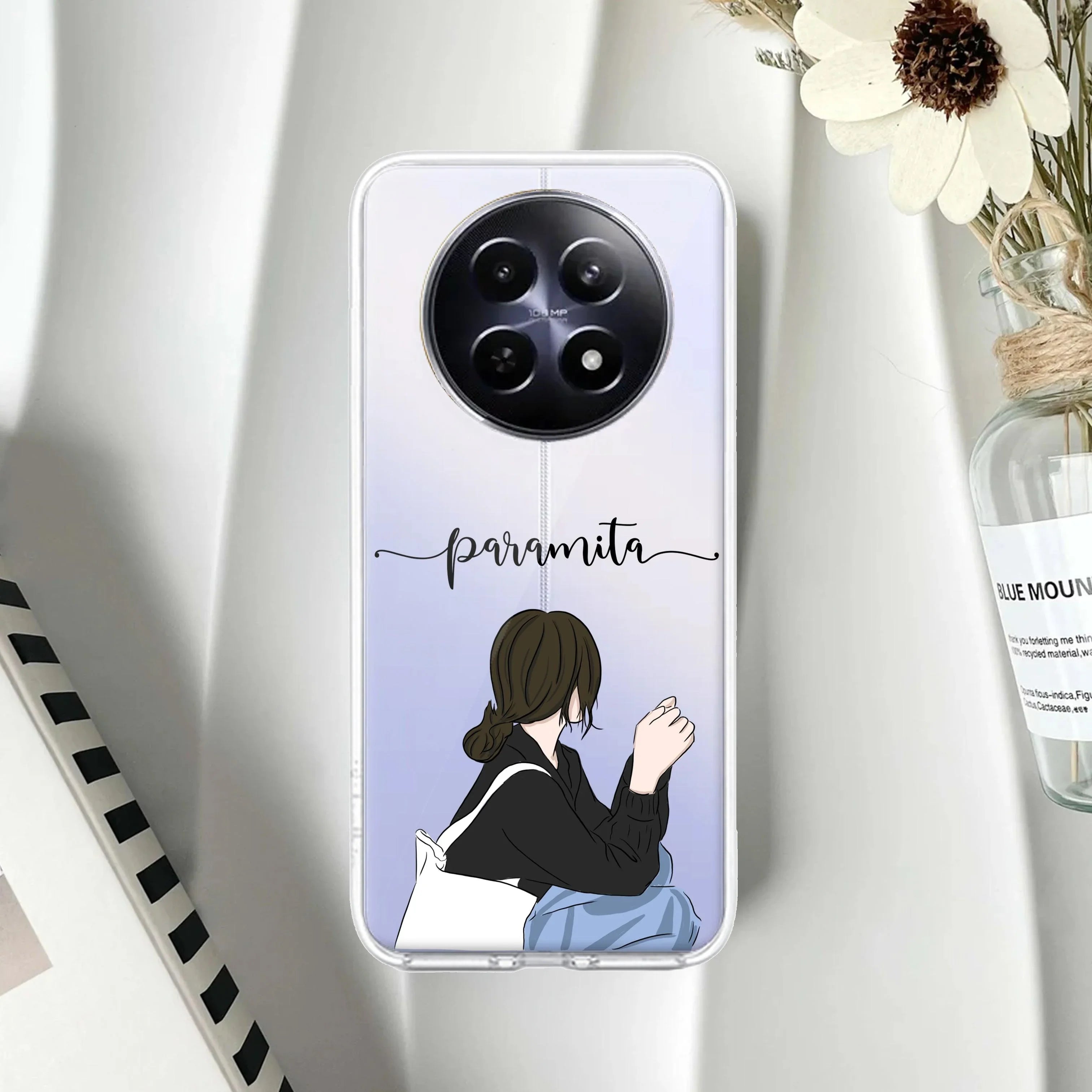 Relax Mood Customize Transparent Silicon Case For Realme 11 5G