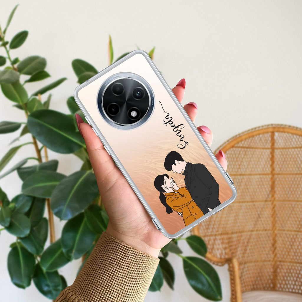 Couple Customize Anti Yellow Case For Oppo F27 5G