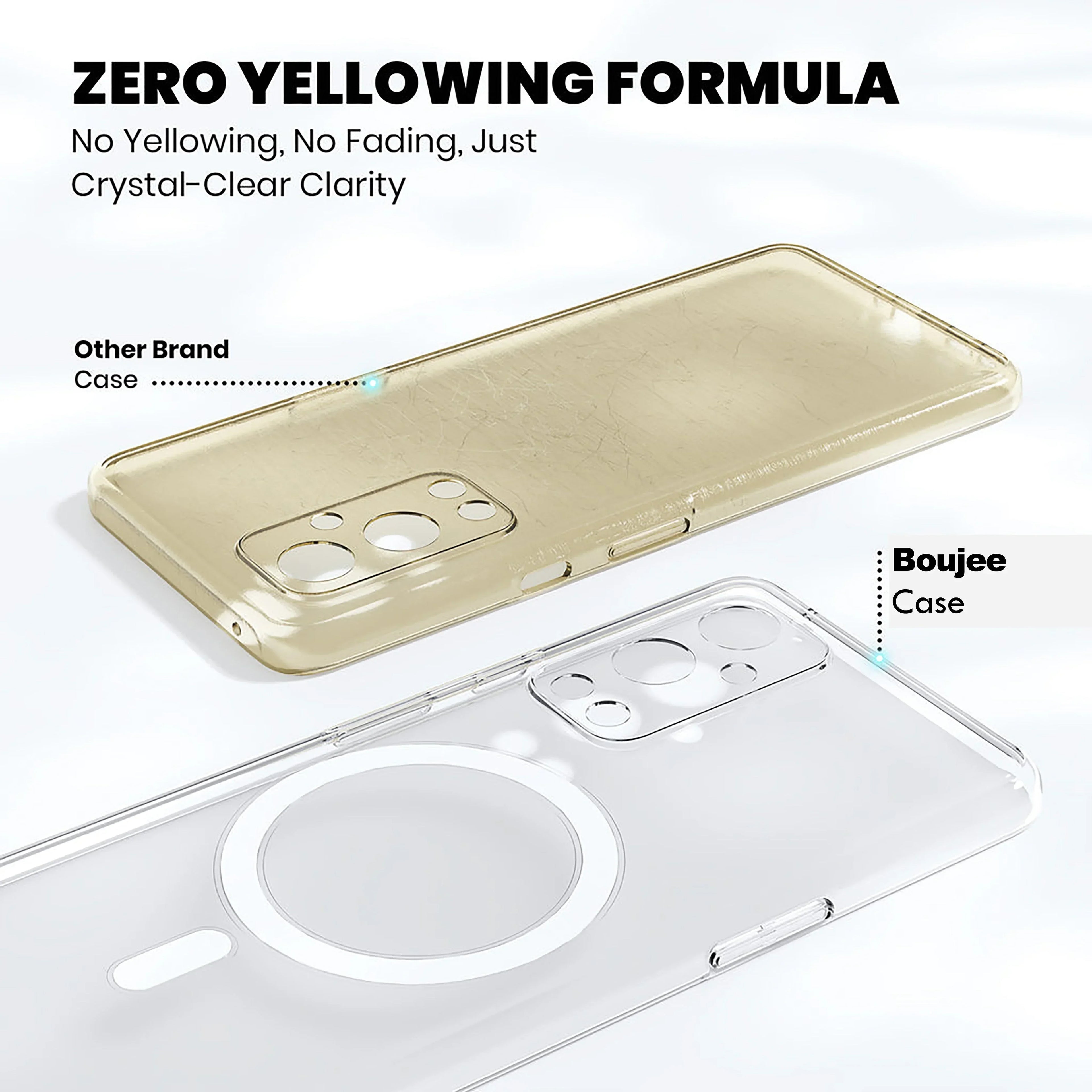 Anti Yellow Clear Case For OnePlus 9 Pro - ShopOnCliQ