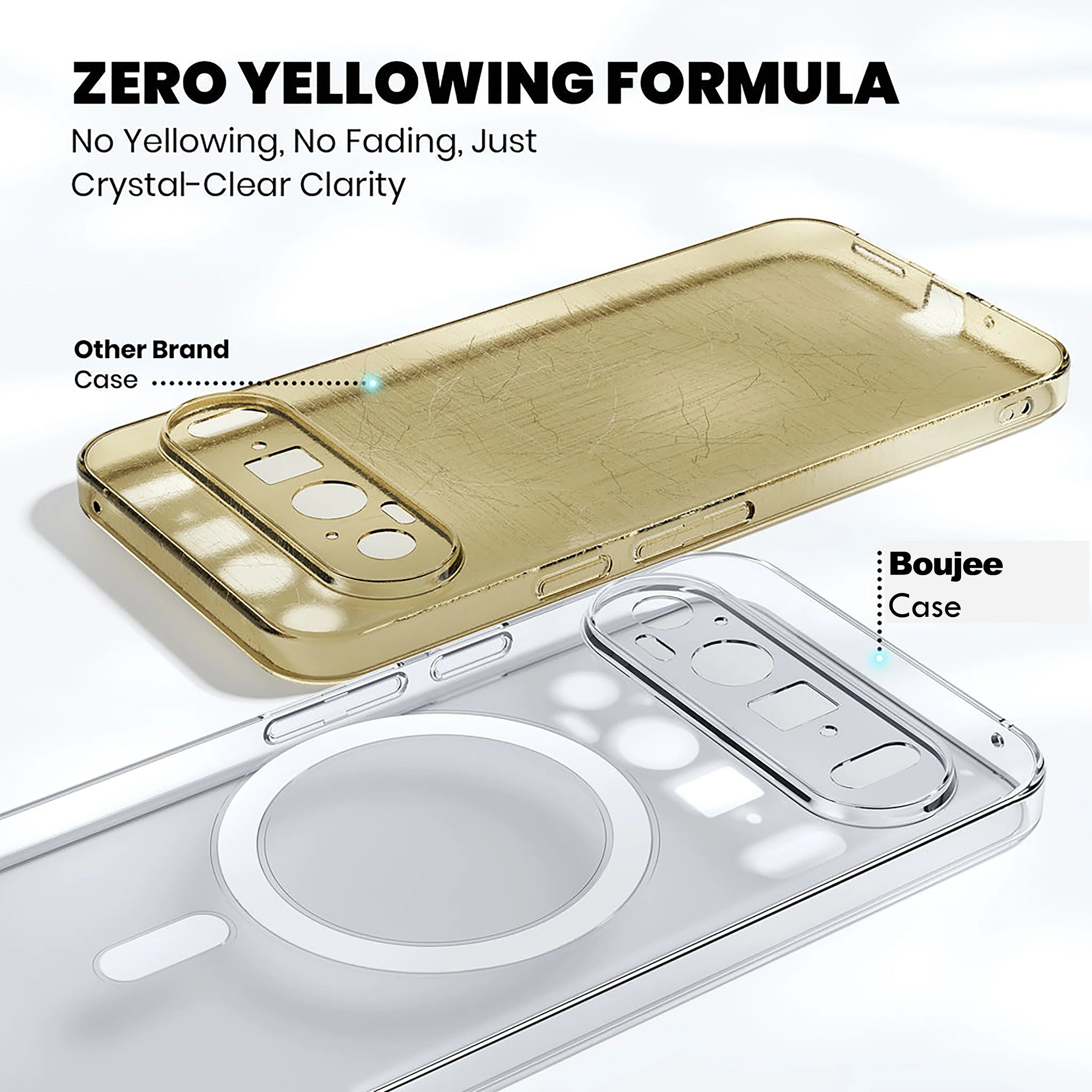 Anti Yellow Clear Case For Google Pixel 10 - ShopOnCliQ