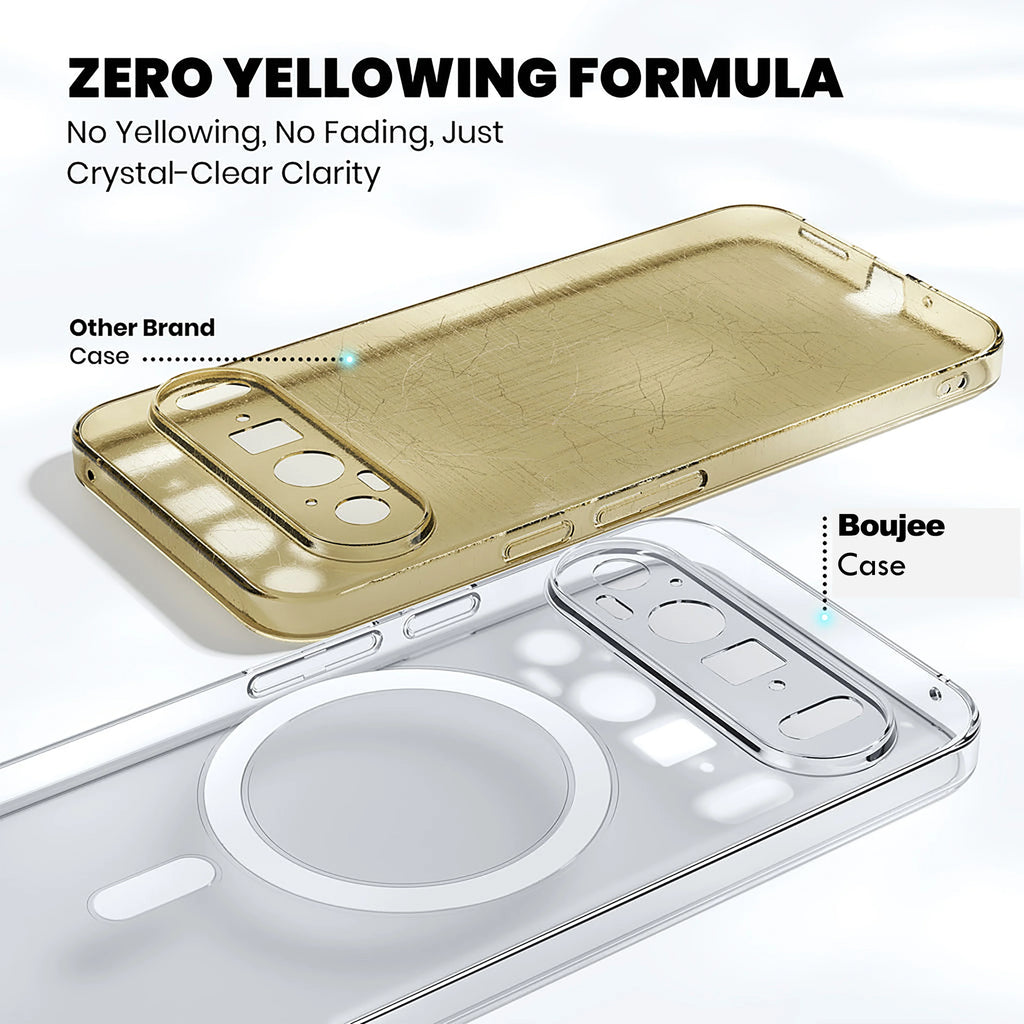 Anti Yellow Clear Case For Google Pixel 10 Pro XL - ShopOnCliQ