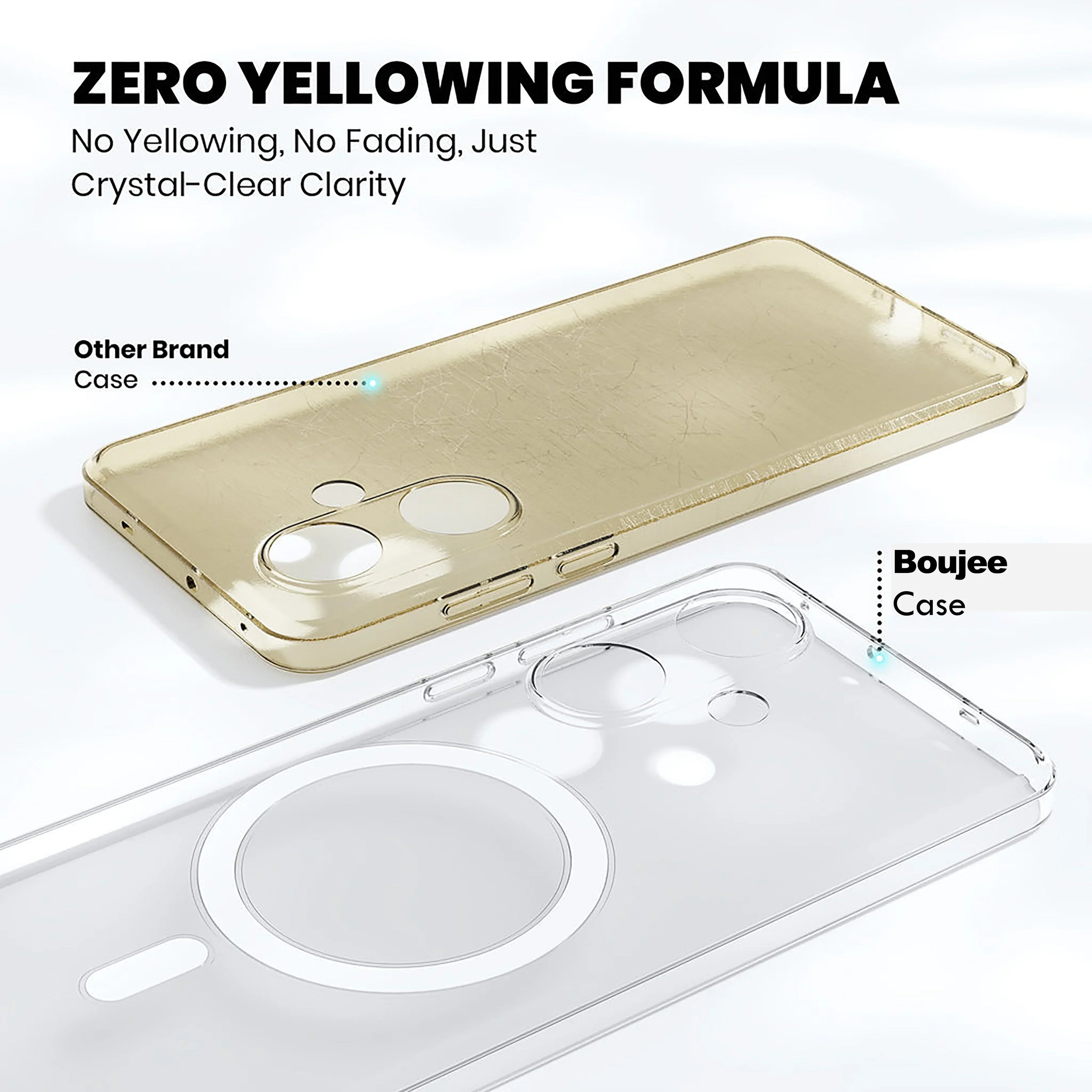 Anti Yellow Clear Case For Oneplus Nord CE 3 - ShopOnCliQ
