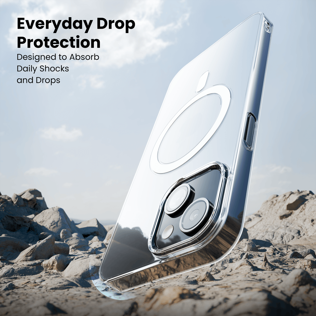 Anti Yellow Clear Case For iPhone 13