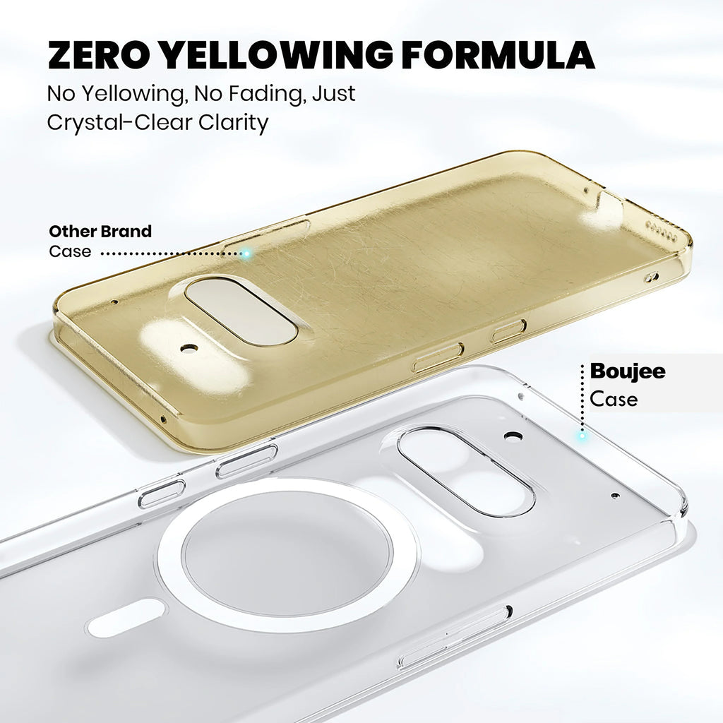 Anti Yellow Clear Case For Nothing Phone 3a - ShopOnCliQ