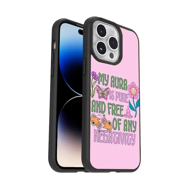 Aura Is Pure Glossy Metal Case Cover For Poco - ShopOnCliQ