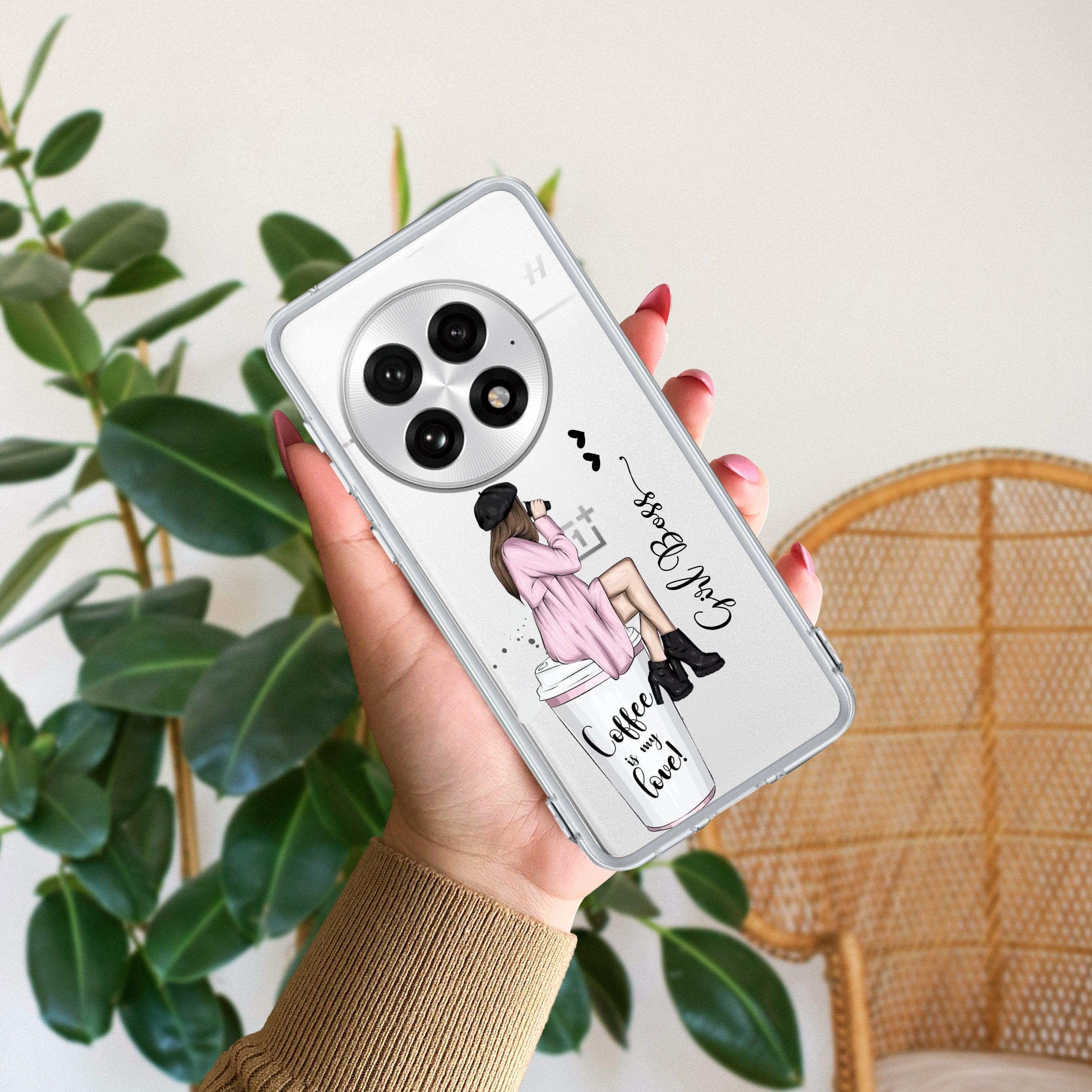 Coffee Lover Customize Transparent Silicon Case For OnePlus - ShopOnCliQ