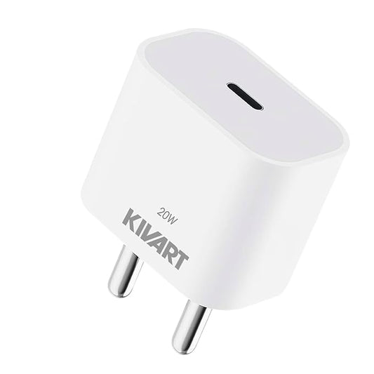 MEGA Power 20W PD Fast Charger | USB-C Adapter | BIS Certified