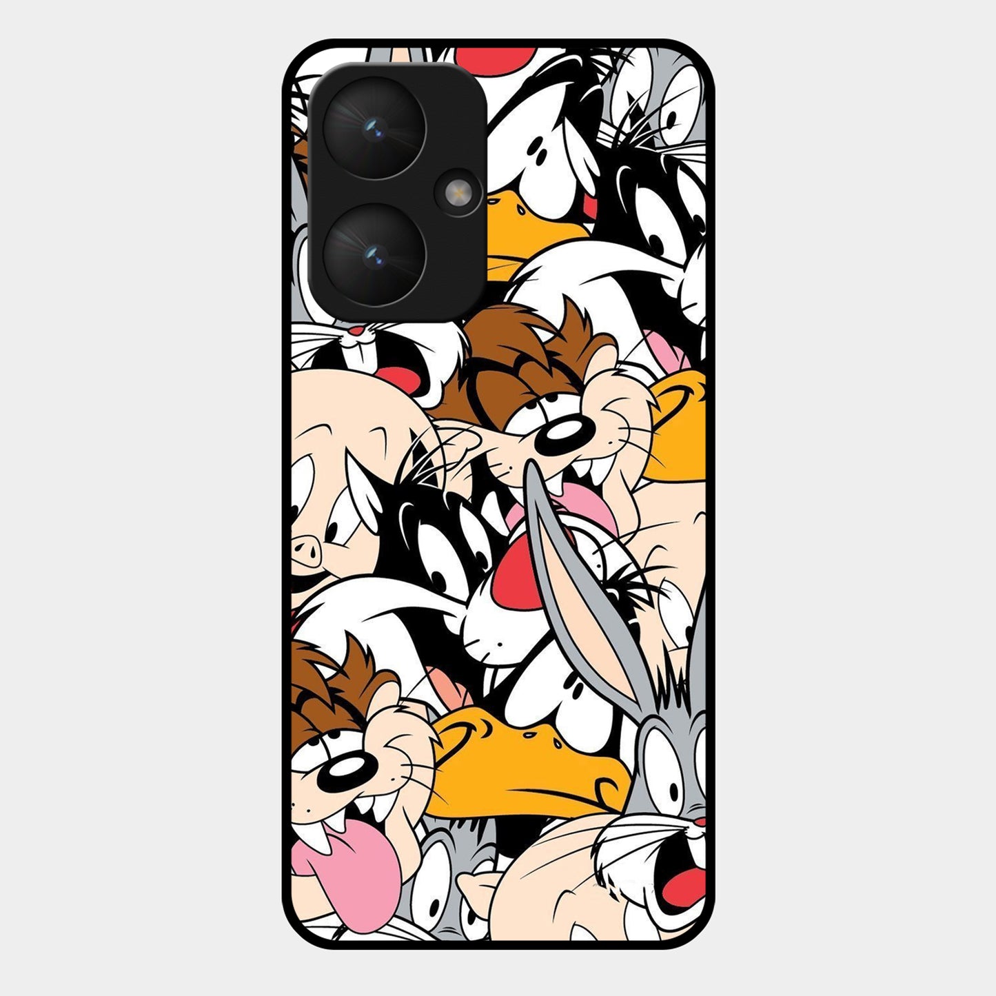 Cute Bugs Bunny Glossy Metal Case Cover For Redmi