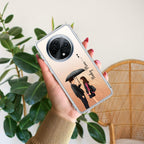 Caring Couple Customize Transparent Silicon Case For Oppo Reno 5 Pro