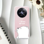 We Bare Bears Transparent Silicon Case Pink For Realme/Narzo - ShopOnCliQ