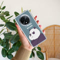 We Bare Bears Anti Yellow Case Blue For Oppo F27 Pro Plus 5G