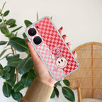 Cute Bunny Customize Transparent Silicon Case For iQOO Z7 Pro 5G