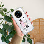 Coffee Lover Customize Transparent Silicon Case For Realme 12 Pro Plus 5G