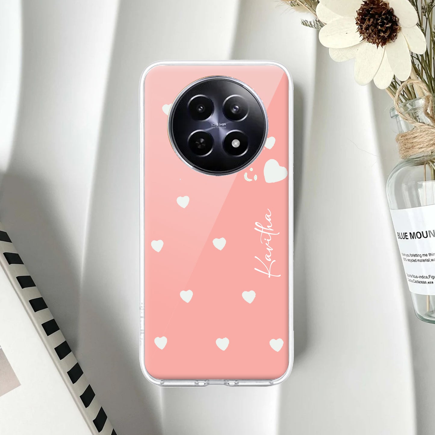 Be Loved Customize Transparent Silicon Case Peach For Realme/Narzo - ShopOnCliQ