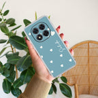 Be Loved Customize Transparent Silicon Case Sky Blue For Redmi 13 5G