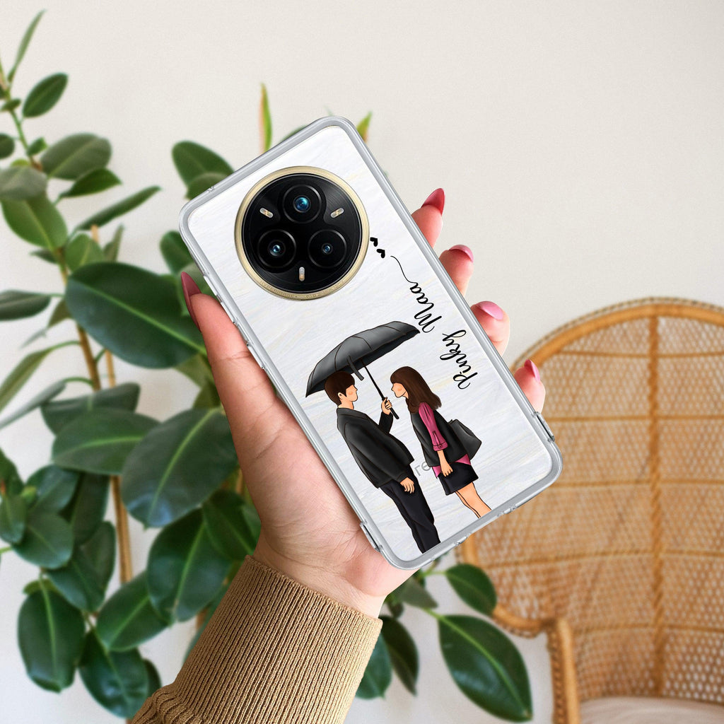 Caring Couple Customize Transparent Silicon Case For Realme/Narzo - ShopOnCliQ