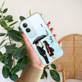 Caring Couple Customize Transparent Silicon Case For Vivo Y29 5G