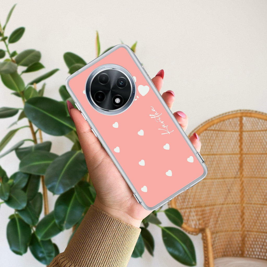 Be Loved Customize Anti Yellow Case Peach For Oppo F27 Pro Plus 5G