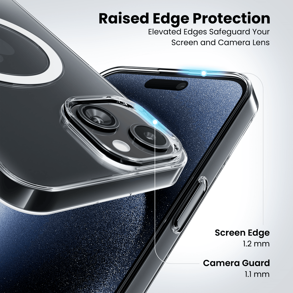 Anti Yellow Clear Case For iPhone 14