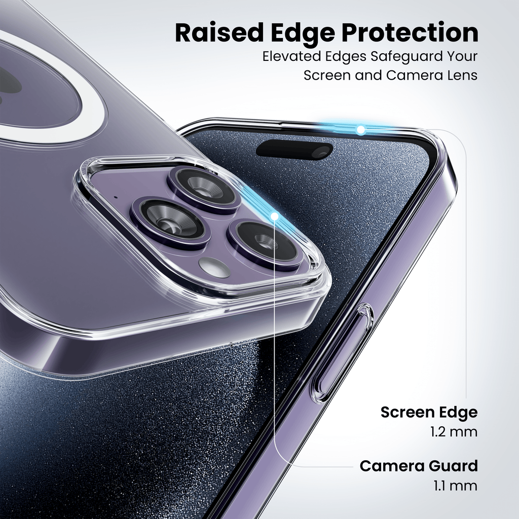 Anti Yellow Clear Case For iPhone 14 Pro