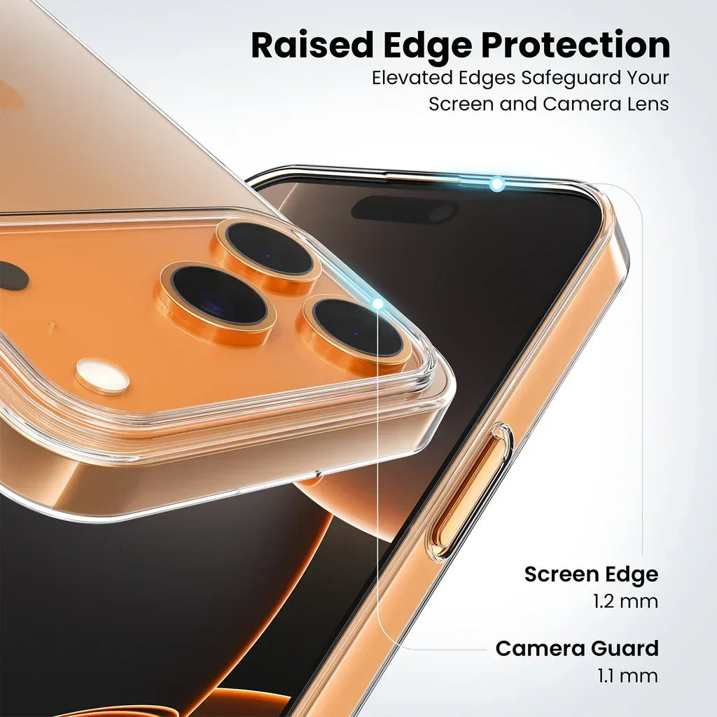 Anti Yellow Clear Case For iPhone 17 Pro Max - ShopOnCliQ