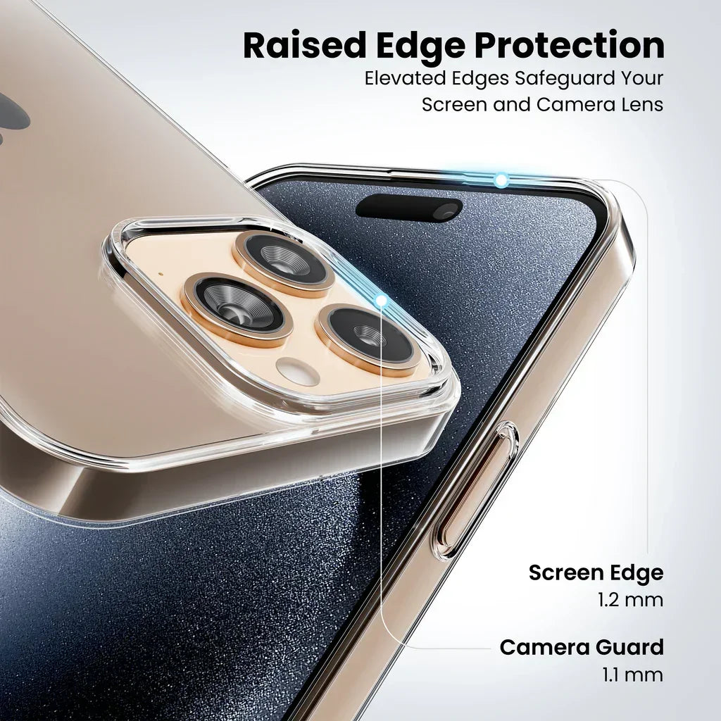 Anti Yellow Clear Case For iPhone 16 Pro Max - ShopOnCliQ