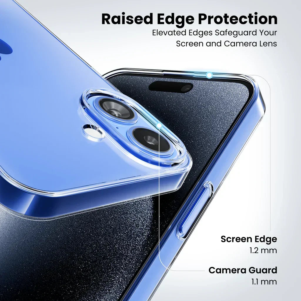 Anti Yellow Clear Case For iPhone 16 Plus - ShopOnCliQ