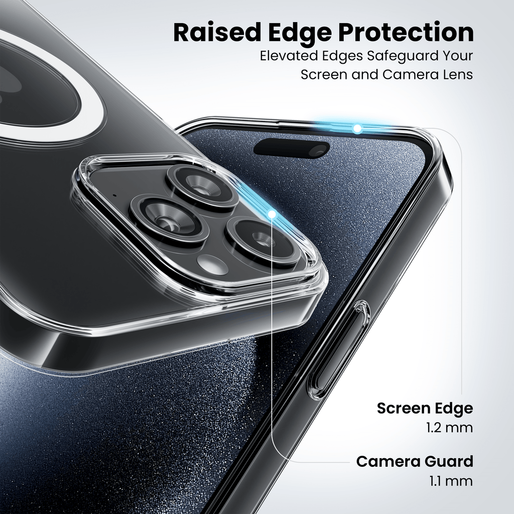 Anti Yellow Clear Case For iPhone 13 Pro