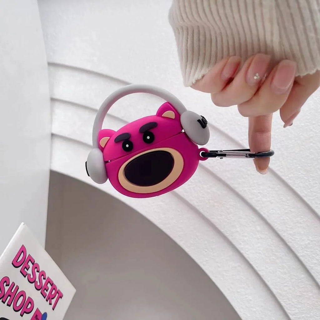 Silicone Cartoon Earbuds Case Protective Cover Compatible for AirPods Pro 2 | 3D Design Headphones Cartoon Cover | 360-degree Protection Case - ShopOnCliQ