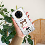 Candy Wink Customize Transparent Silicon Case For Realme 14 Pro Plus 5G