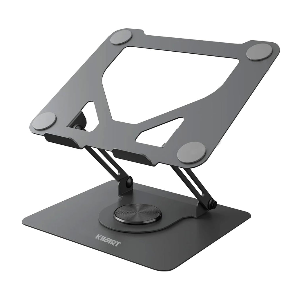 Elevate PRO Metal Laptop Stand with 360° Rotating Base | Adjustable - ShopOnCliQ