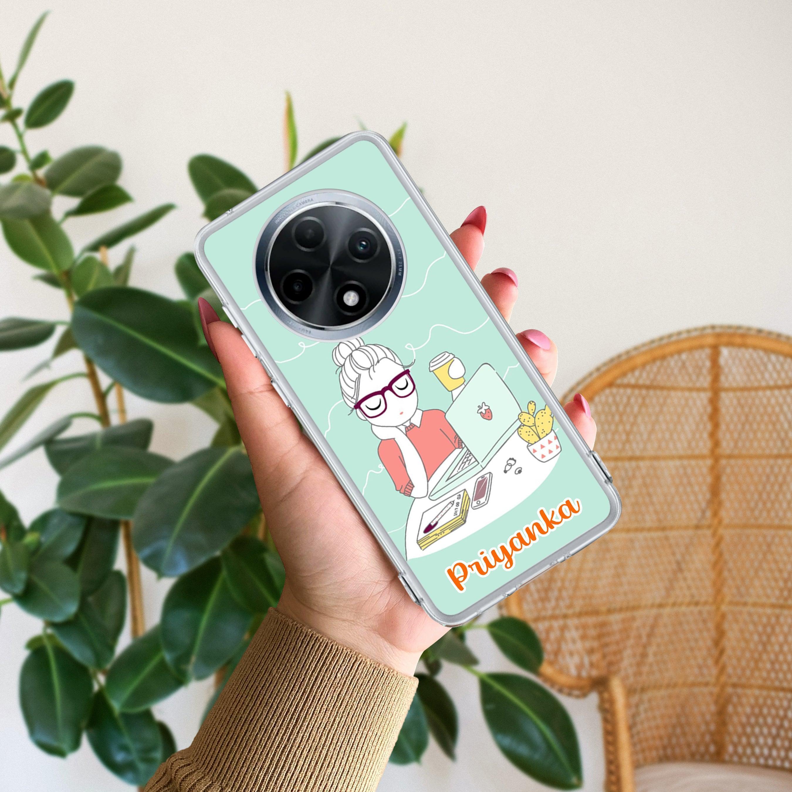 Creator Girl Customize Anti Yellow Case For Oppo F27 5G