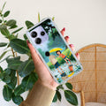 Raindrop Moments Transparent Silicon Case For Redmi A5 4G