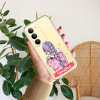 Braid Girl Customize Anti Yelllow Case For Realme 14x 5G