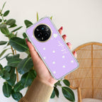 Be Loved Customize Transparent Silicon Case Purple For Realme 12 Pro 5G