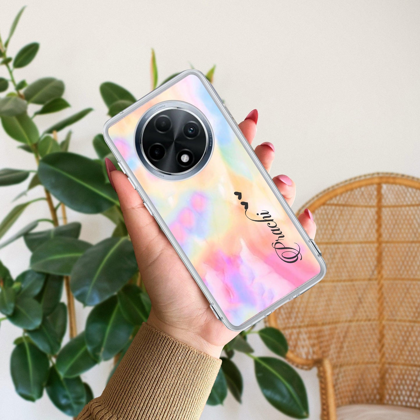 Customized Rainbow V2 Silicon Case For Oppo